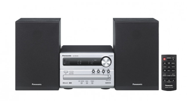 Kompaktes Musik CD System, SC-PM250, silber
